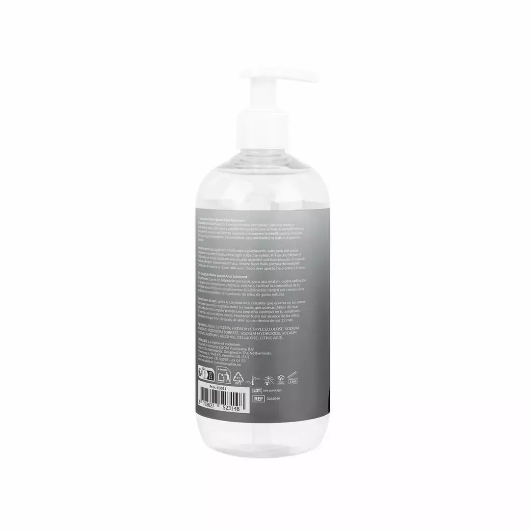 EasyGlide lubrikantas 500 ml – ilgalaikė vandens pagrindu sukurta formulė