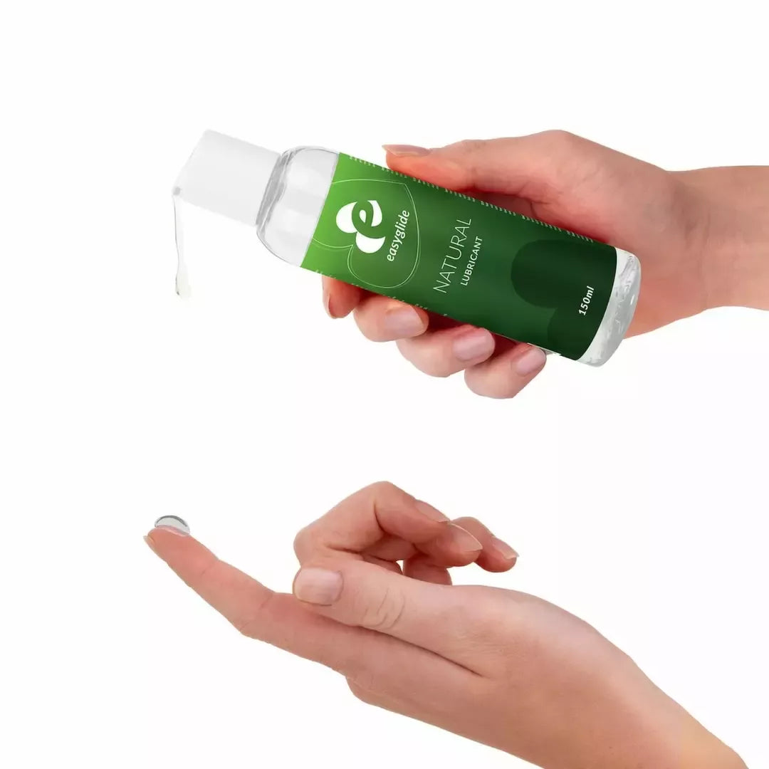 EasyGlide Natural vandens pagrindo intymus gelis 150 ml – odai draugiška formulė