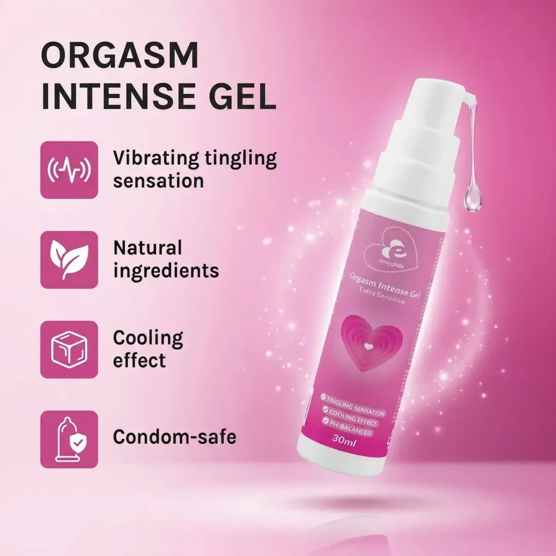 EasyGlide Orgasm Intense Gel 30 ml – itin jautrią stimuliaciją skatinantis gelis