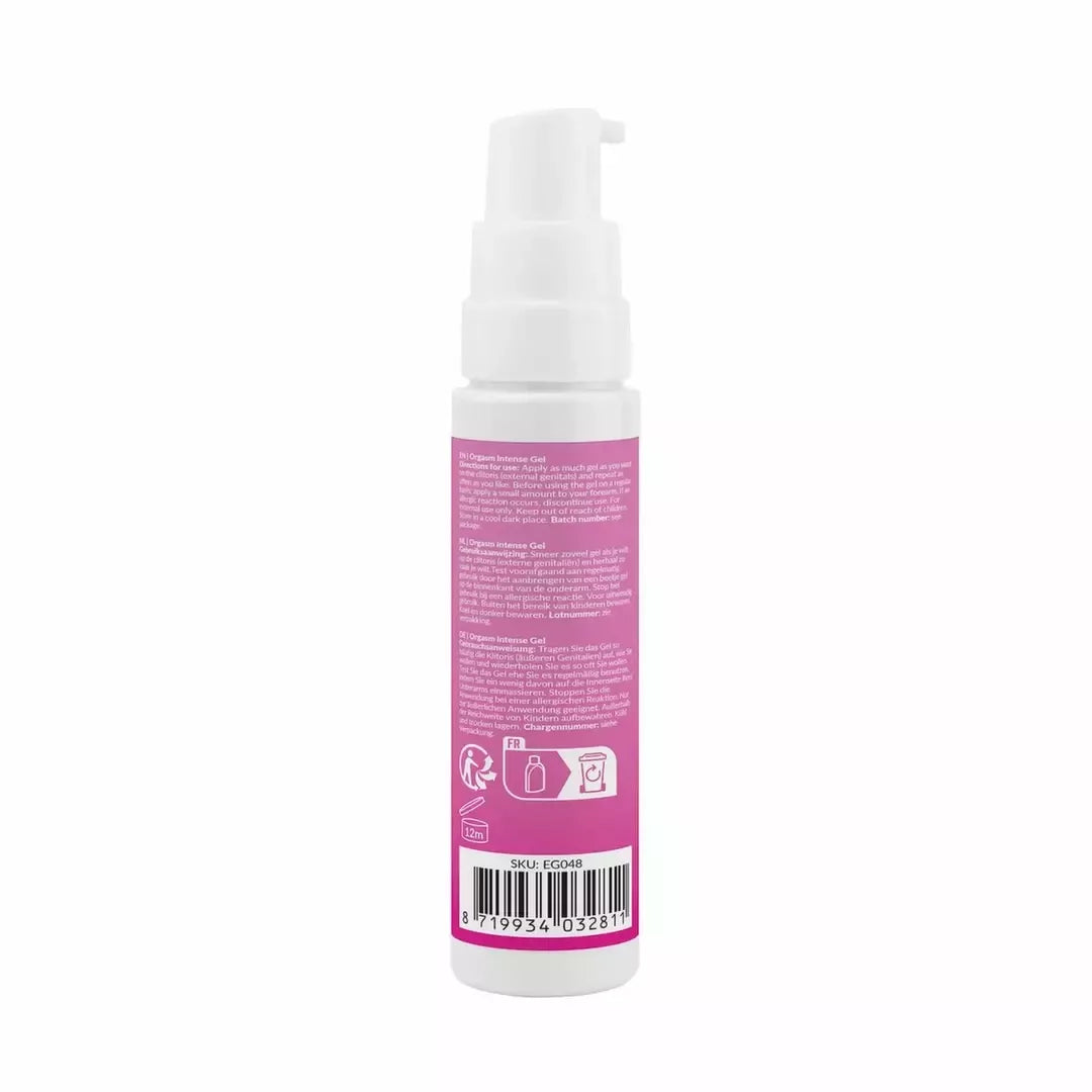 EasyGlide Orgasm Intense Gel 30 ml – itin jautrią stimuliaciją skatinantis gelis