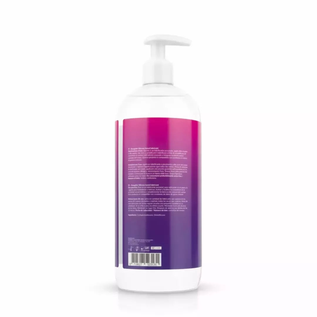 EasyGlide silikoninis lubrikantas 1000ml – ilgai išliekanti, bekvapė formulė