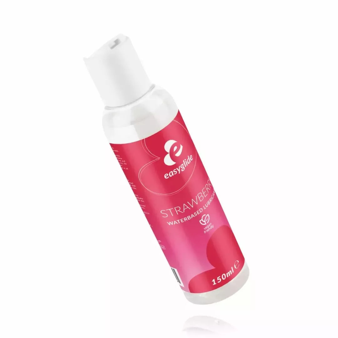 EasyGlide Strawberry vandens pagrindo lubrikantas 150 ml – aromatizuota formulė