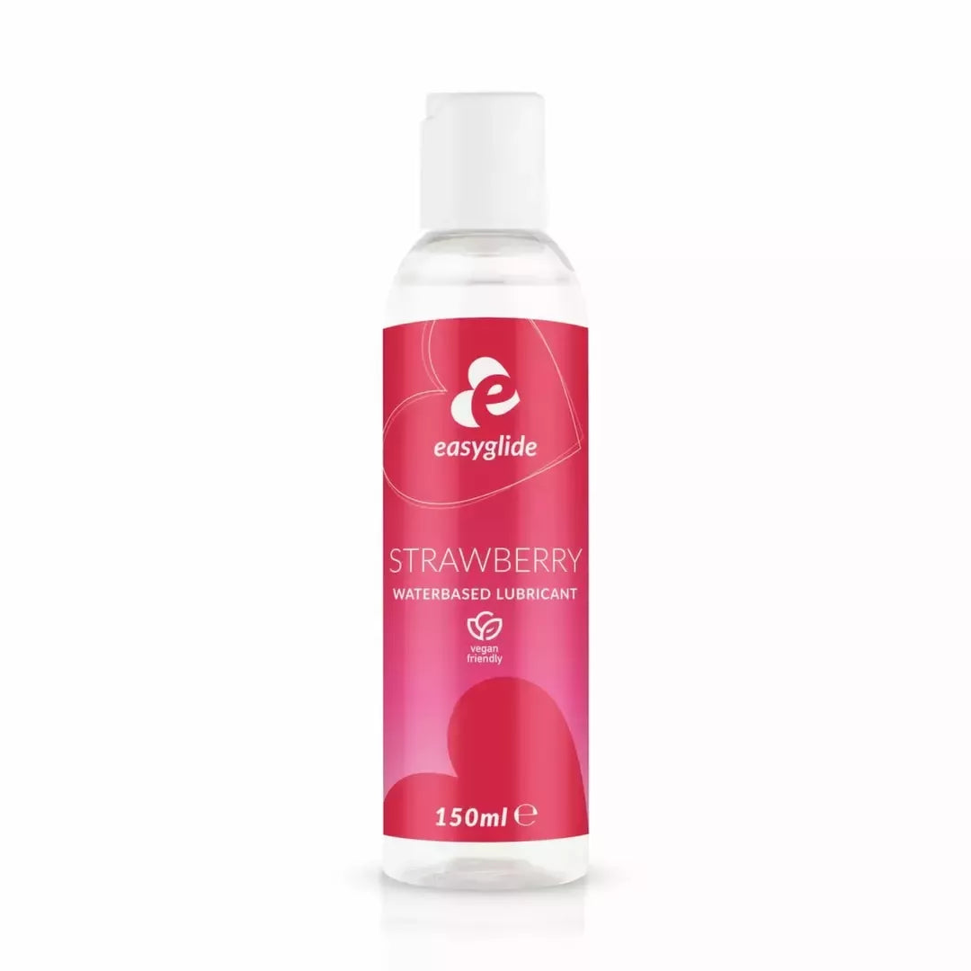 EasyGlide Strawberry vandens pagrindo lubrikantas 150 ml – aromatizuota formulė