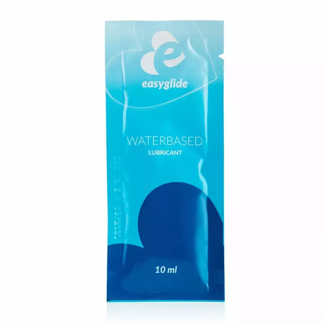 EasyGlide vandens pagrindo lubrikantas maišelyje 10 ml – kompaktiškas ir patogus keliaujant