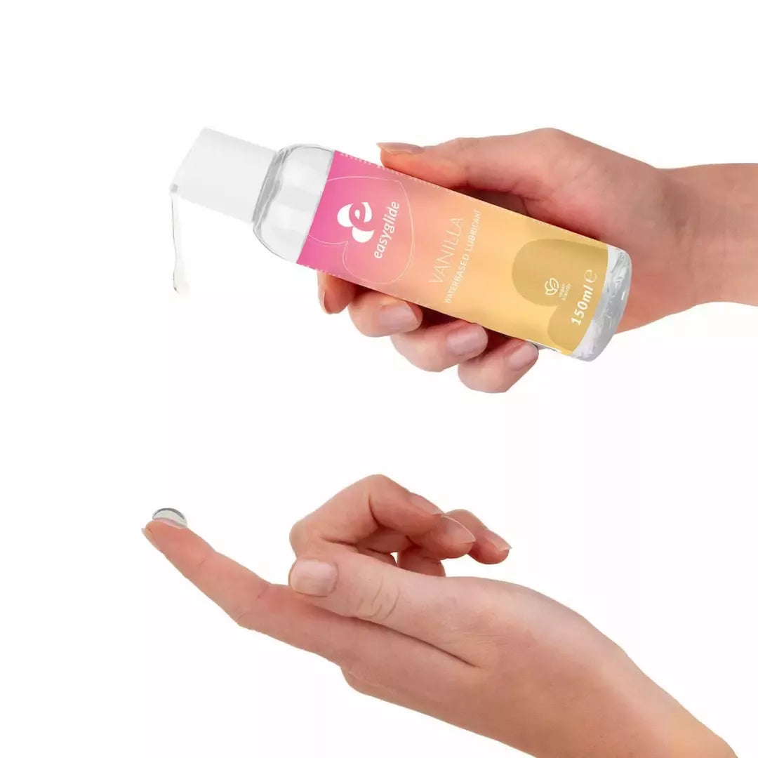 EasyGlide vanilinis vandens pagrindo lubrikantas 150ml - odai draugiška formulė