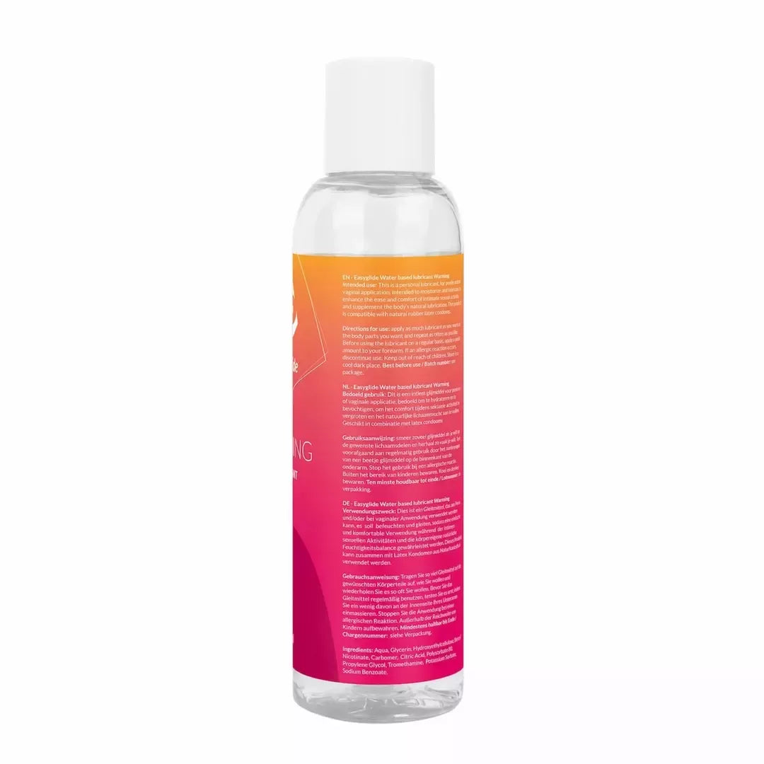 EasyGlide Warming vandens pagrindo lubrikantas 150 ml – švelnaus šildymo formulė