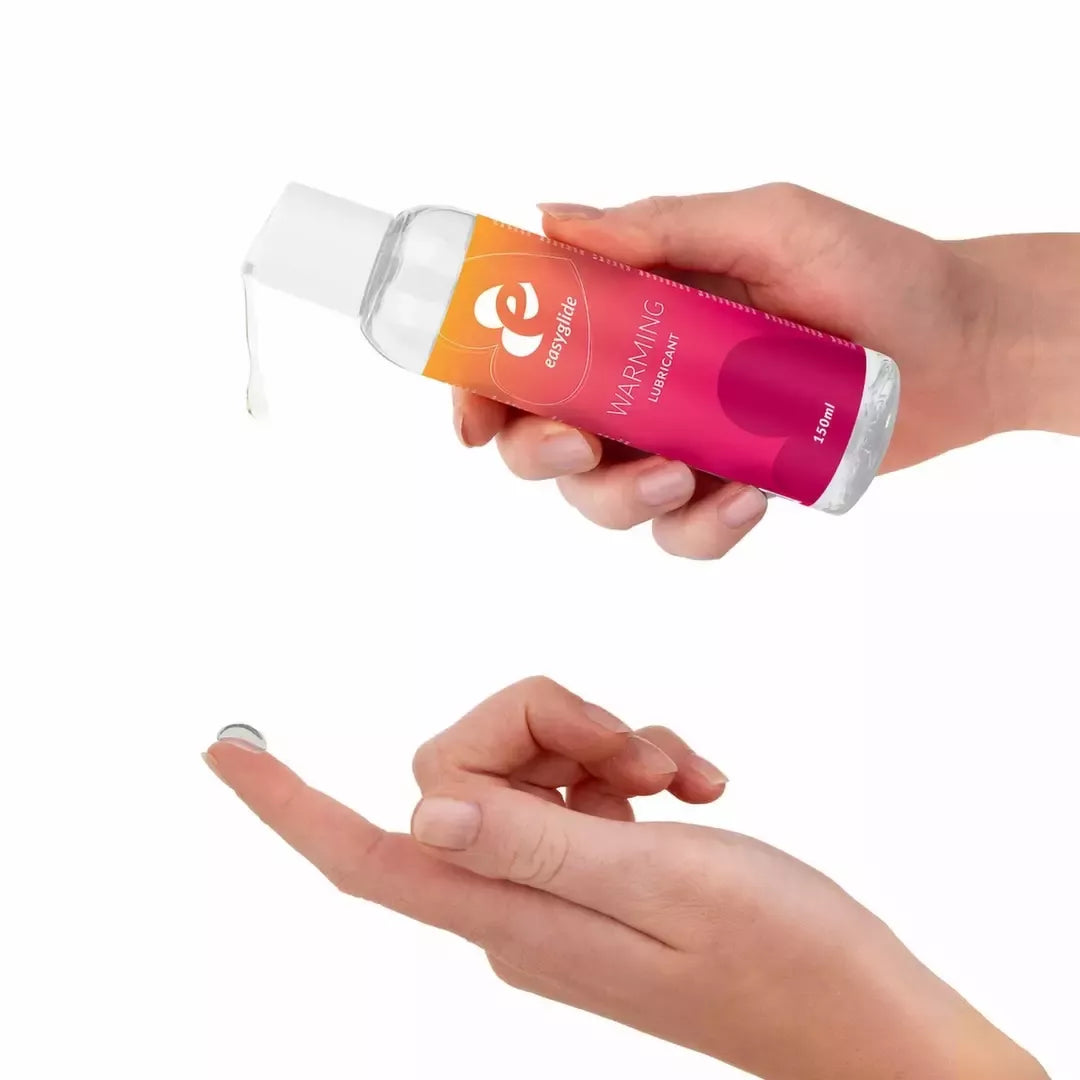 EasyGlide Warming vandens pagrindo lubrikantas 150 ml – švelnaus šildymo formulė