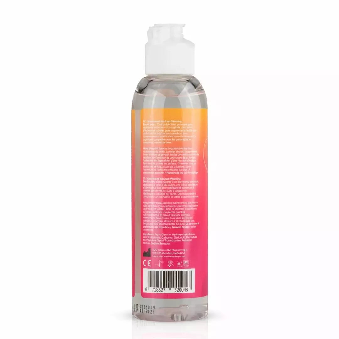 EasyGlide Warming vandens pagrindo lubrikantas 150 ml – švelnaus šildymo formulė