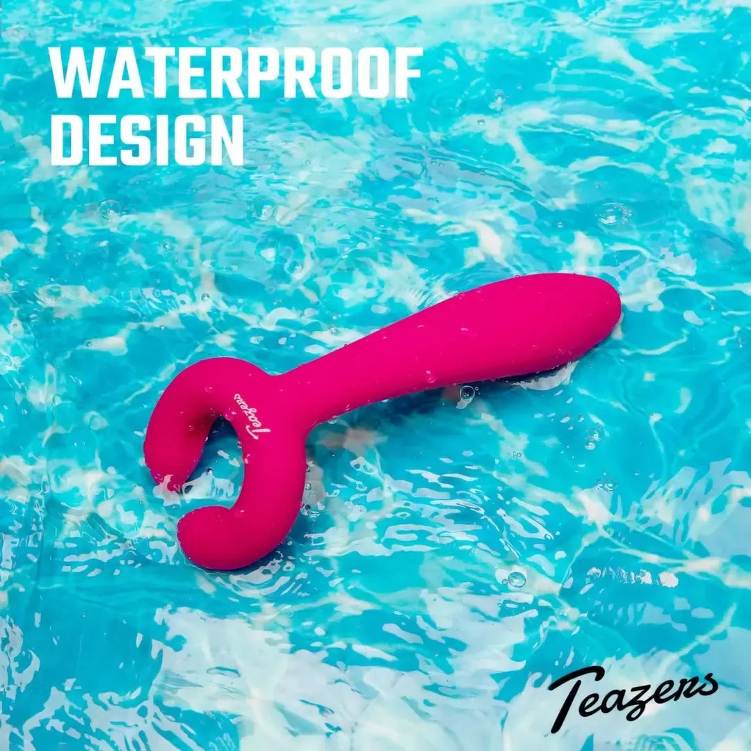 EasyToys Couples Intimate dvipusis vibratorius, atsparus vandeniui, įkraunamas per USB