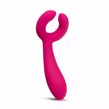EasyToys Couples Intimate dvipusis vibratorius, atsparus vandeniui, įkraunamas per USB