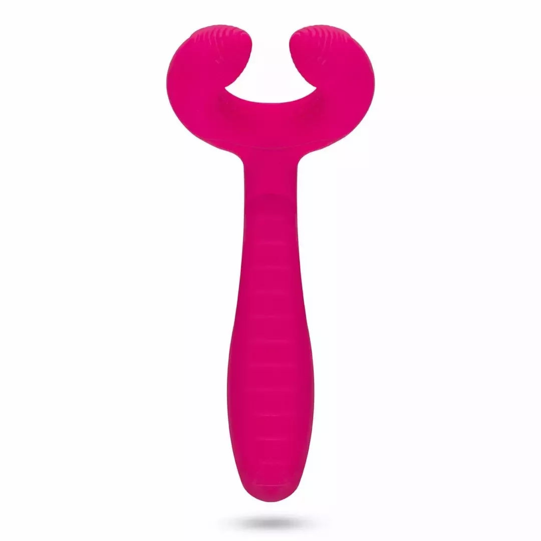 EasyToys Couples Intimate dvipusis vibratorius, atsparus vandeniui, įkraunamas per USB