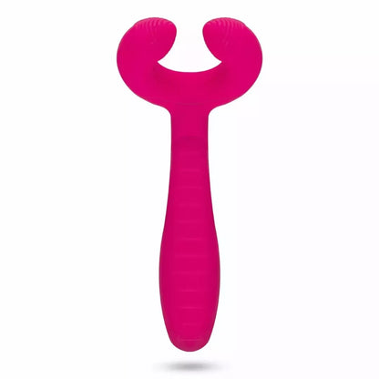 EasyToys Couples Intimate dvipusis vibratorius, atsparus vandeniui, įkraunamas per USB
