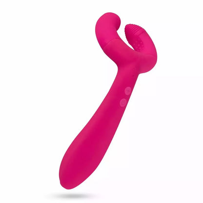 EasyToys Couples Intimate dvipusis vibratorius, atsparus vandeniui, įkraunamas per USB