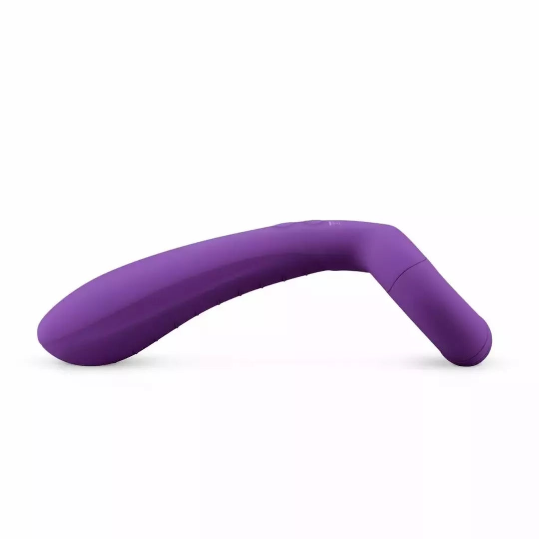 EasyToys Couples Vibrator Purple - Dvigubo variklio lankstus žiedas ir korpusas
