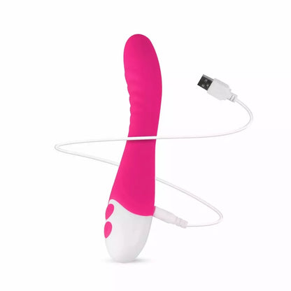 EasyToys Lunar Vibe Intimate Machine rožinis – 10 režimų, įkraunamas USB