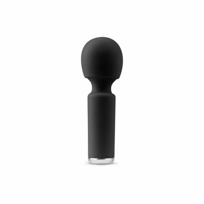 EasyToys Mini Vibe Wand Massager Black – Kompaktiškas įkraunamas modelis