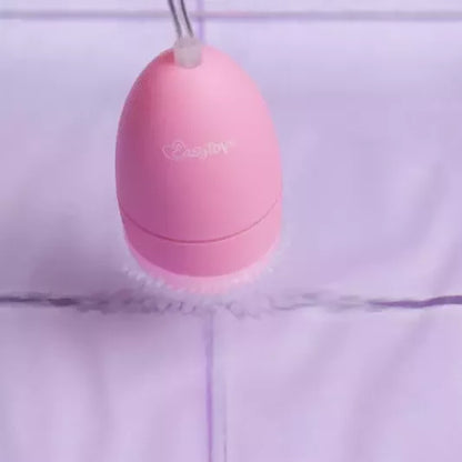 EasyToys nuotoliniu būdu valdomas vibruojantis kiaušinis, juodas – 10 režimų, 20 m veikimo nuotolis