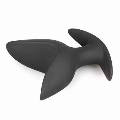 EasyToys Silicone Anchor Plug Large – lanksti intymumo sistema, juoda
