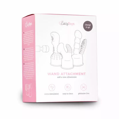 EasyToys skaidrus priedas vibro masažuokliams – lanksti įmautė