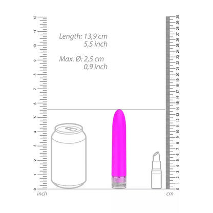 Eleni Classic Vibe ABS plonas kelių greičių intymus prietaisas, rožinis
