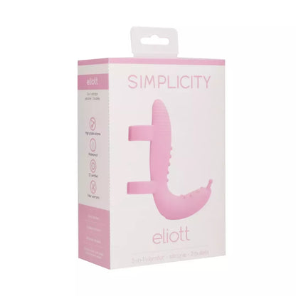 „Eliott Intimate 3-in-1 Silicone Extension Set“ su dviguba vibracijos sistema