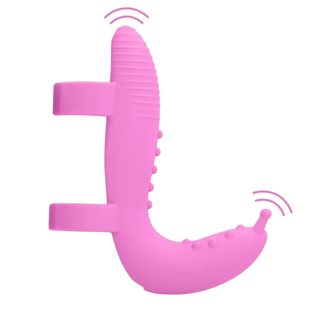 Eliott Intimate 3-in-1 silikoninis ilginimo rinkinys su dviguba vibracine sistema
