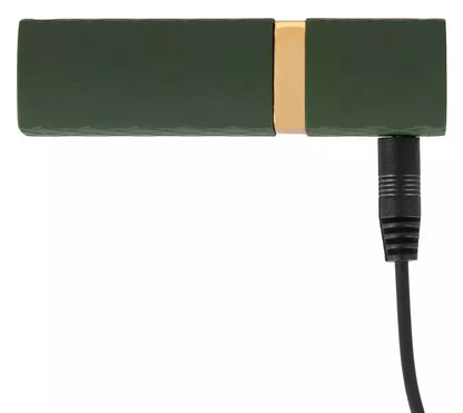 Emerald Love prabangus mini vibratorius lūpų dažų formos, rožinis, 8,5 cm