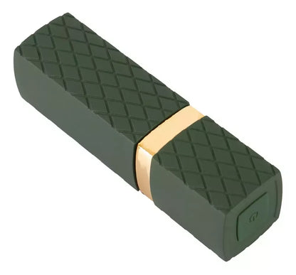 Emerald Love prabangus mini vibratorius lūpų dažų formos, rožinis, 8,5 cm