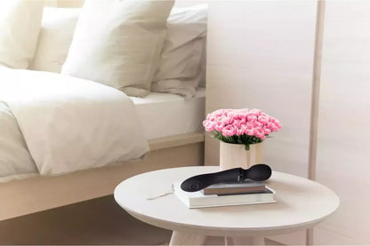 Enora Wand Massager Black – dviejų varikliukų, atsparus vandeniui, 10 režimų