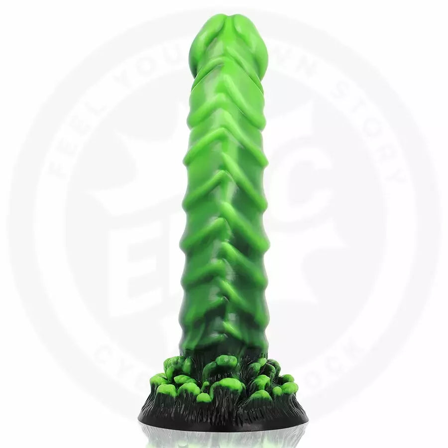 EPIC Caelion Living Root silikoninis intymus prietaisas 225 mm, žemės spalvų dizainas