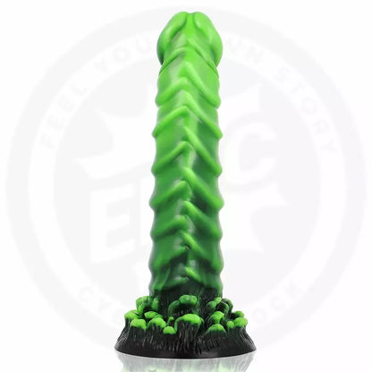 EPIC Caelion Living Root silikoninis intymus prietaisas 225 mm, žemės spalvų dizainas