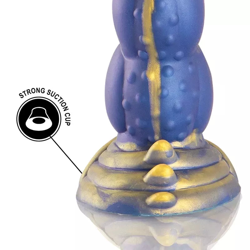 EPIC CYBERSILICOCK Poseidon Intimate Model silikoninis, mėlynas, 22 cm