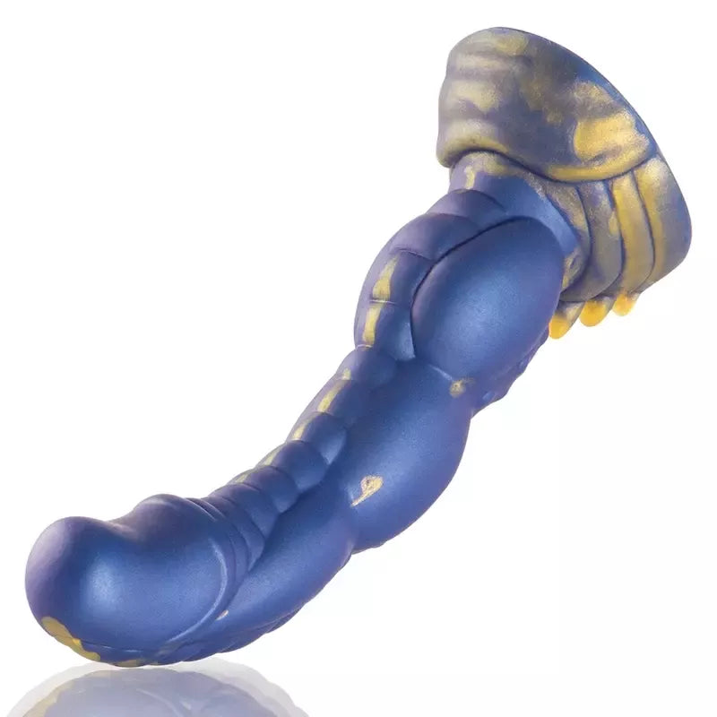 EPIC CYBERSILICOCK Poseidon Intimate Model silikoninis, mėlynas, 22 cm