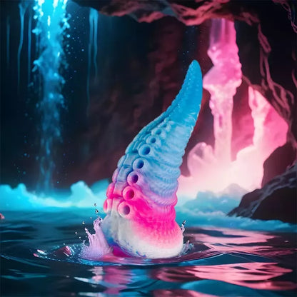 EPIC Phorcys Blue Tentacle Model Small – meninis silikoninis žaislas 17 cm