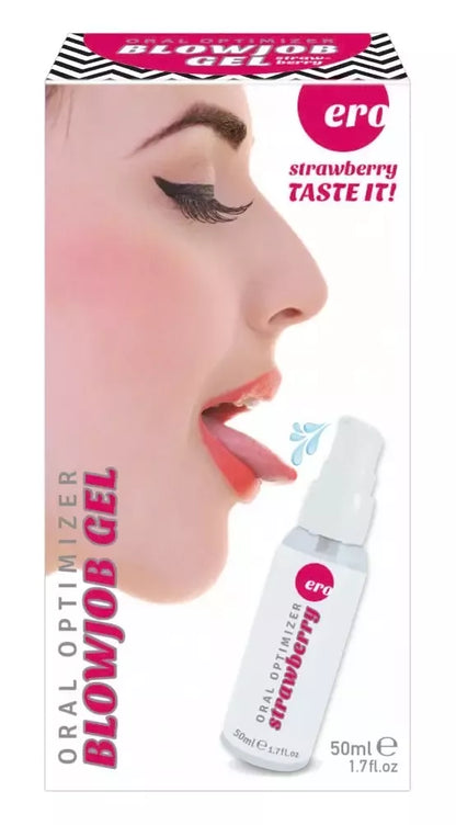 Ero Oral Gel Strawberry 30 ml – aromatingas lubrikantas intymiems žaidimams