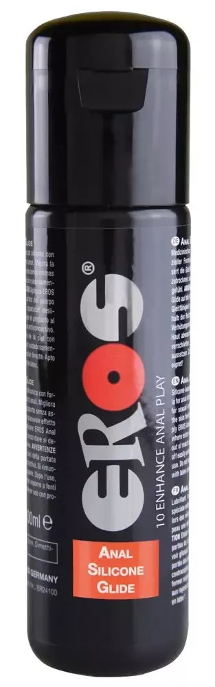 EROS Anal Silicone Glide 100ml – ilgalaikio poveikio medicininis lubrikantas