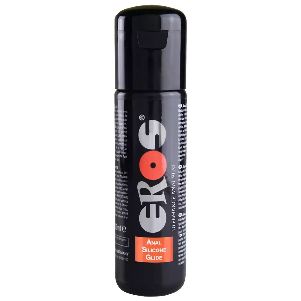 EROS Anal Silicone Glide 100ml – ilgalaikio poveikio medicininis lubrikantas