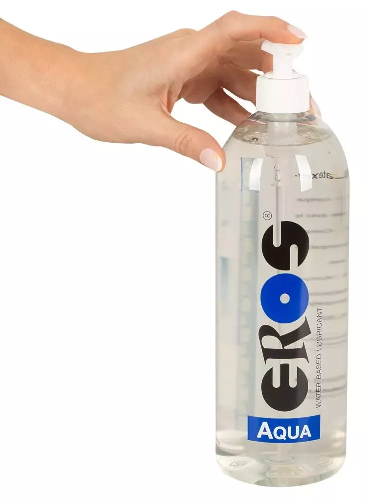 EROS Aqua vandens pagrindo intymus gelis 1L – neutrali formulė, ilgalaikis poveikis