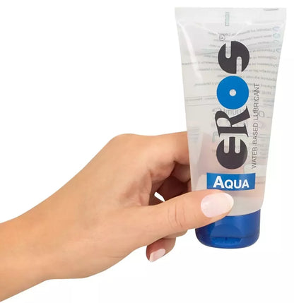 EROS Aqua vandens pagrindo lubrikantas 100 ml – medicininės paskirties, bekvapė formulė