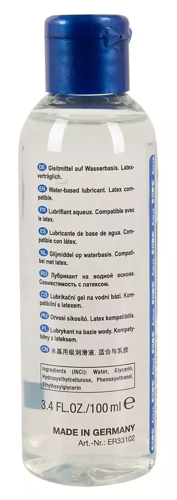 EROS Aqua vandens pagrindo lubrikantas 100ml – bekvapė, odai draugiška formulė