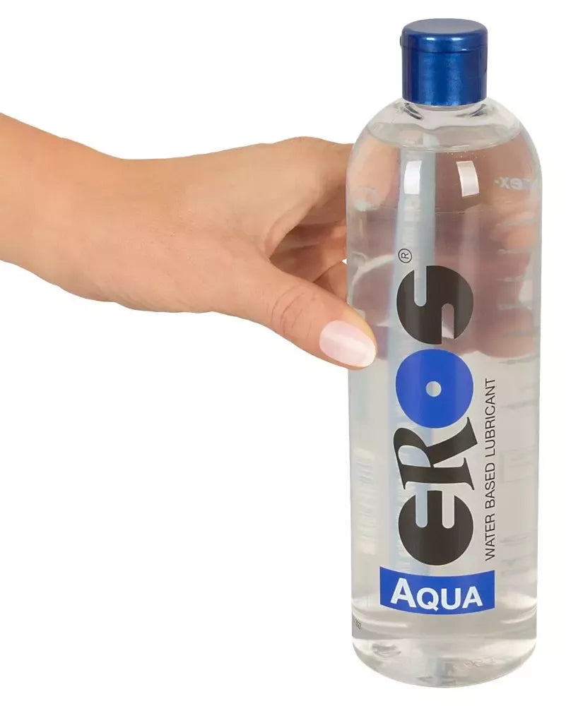 EROS Aqua vandens pagrindo lubrikantas 500 ml – neutrali, ilgai išliekanti formulė
