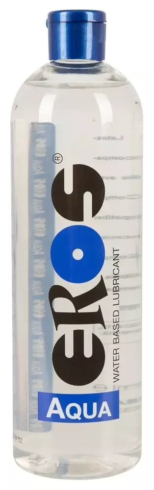 EROS Aqua vandens pagrindo lubrikantas 500 ml – neutrali, ilgai išliekanti formulė