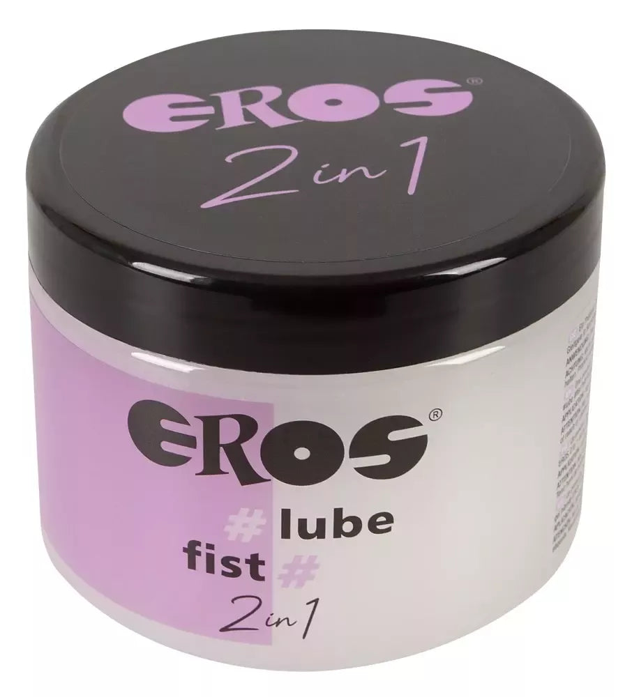 EROS Hybrid 2in1 lubrikacinis gelis 500 ml – silikono ir vandens pagrindu