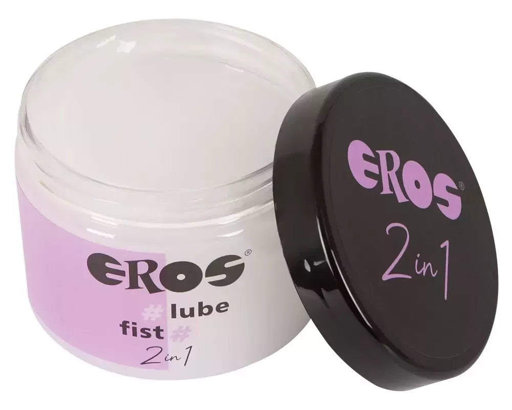 EROS Hybrid 2in1 lubrikacinis gelis 500 ml – silikono ir vandens pagrindu
