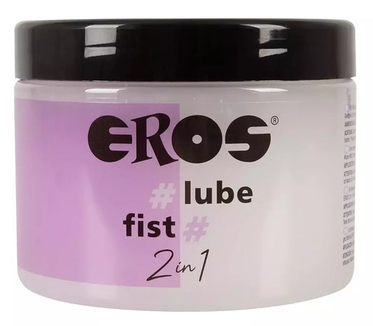 EROS Hybrid 2in1 lubrikacinis gelis 500 ml – silikono ir vandens pagrindu