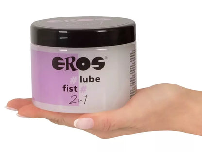EROS Hybrid 2in1 lubrikacinis gelis 500 ml – silikono ir vandens pagrindu