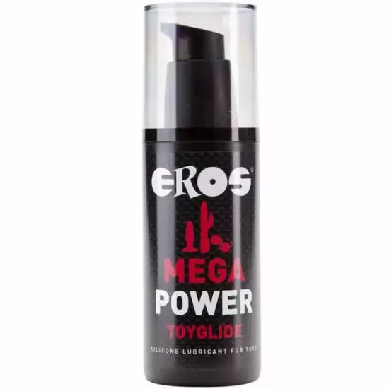 EROS Power Line silikoninis lubrikantas žaislams 125 ml – ilgai išliekantis, neutralus