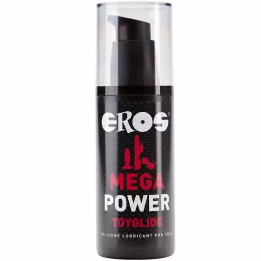 EROS Power Line silikoninis lubrikantas žaislams 125 ml – ilgai išliekantis, neutralus