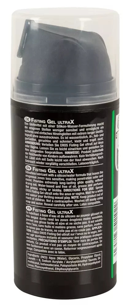 EROS UltraX Advanced Gel 100ml – ilgalaikė silikono ir vandens formulė