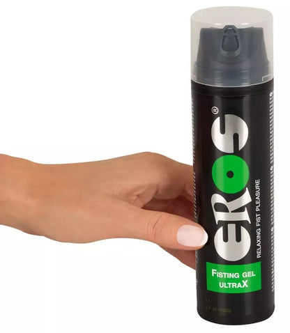 EROS UltraX lubrikanto gelis 200ml silikono ir vandens pagrindo ilgai išliekanti formulė
